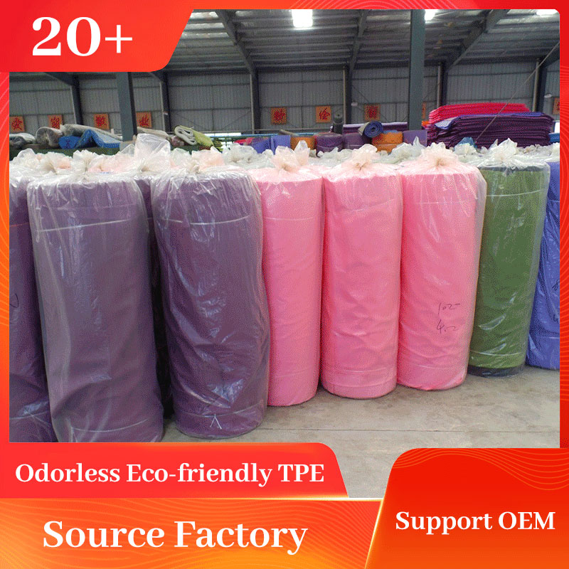 Source manufacturer tpe environmentally friendly yoga mat tpe sheet material products