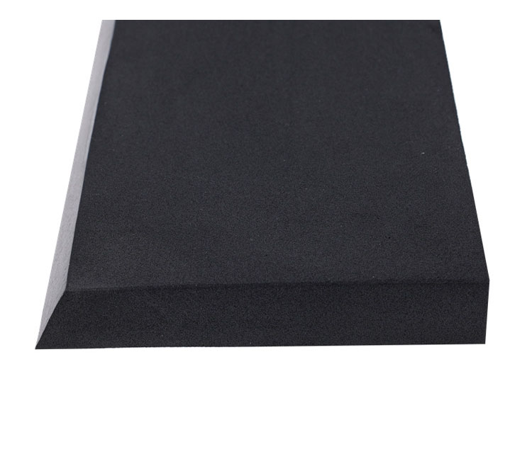 Black rubber board rubber plastic foam board rubber plastic board epdm foam sound insulation board flame retardant sponge board