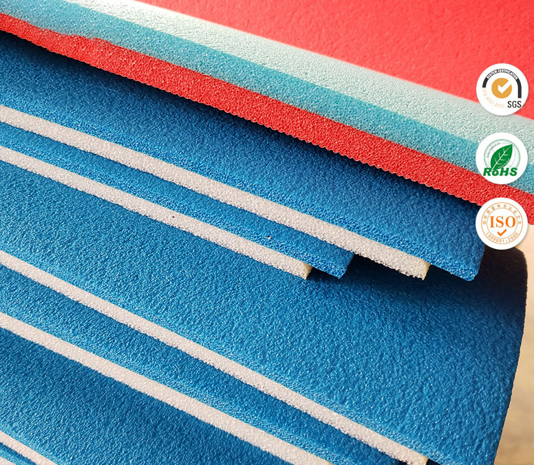 Source factory spot supply ixpe foam roll material domestic ixpe waterproof foam