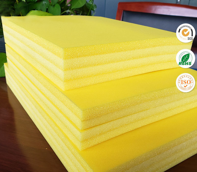 Source factory spot supply ixpe foam roll material domestic ixpe waterproof foam