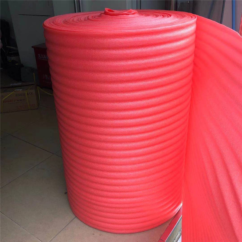 Epe pearl cotton roll logistics packaging shockproof foam roll express filled foam cotton 5mm pearl cotton
