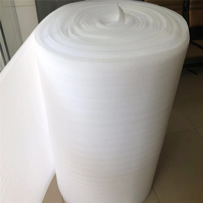 Epe pearl cotton roll logistics packaging shockproof foam roll express filled foam cotton 5mm pearl cotton