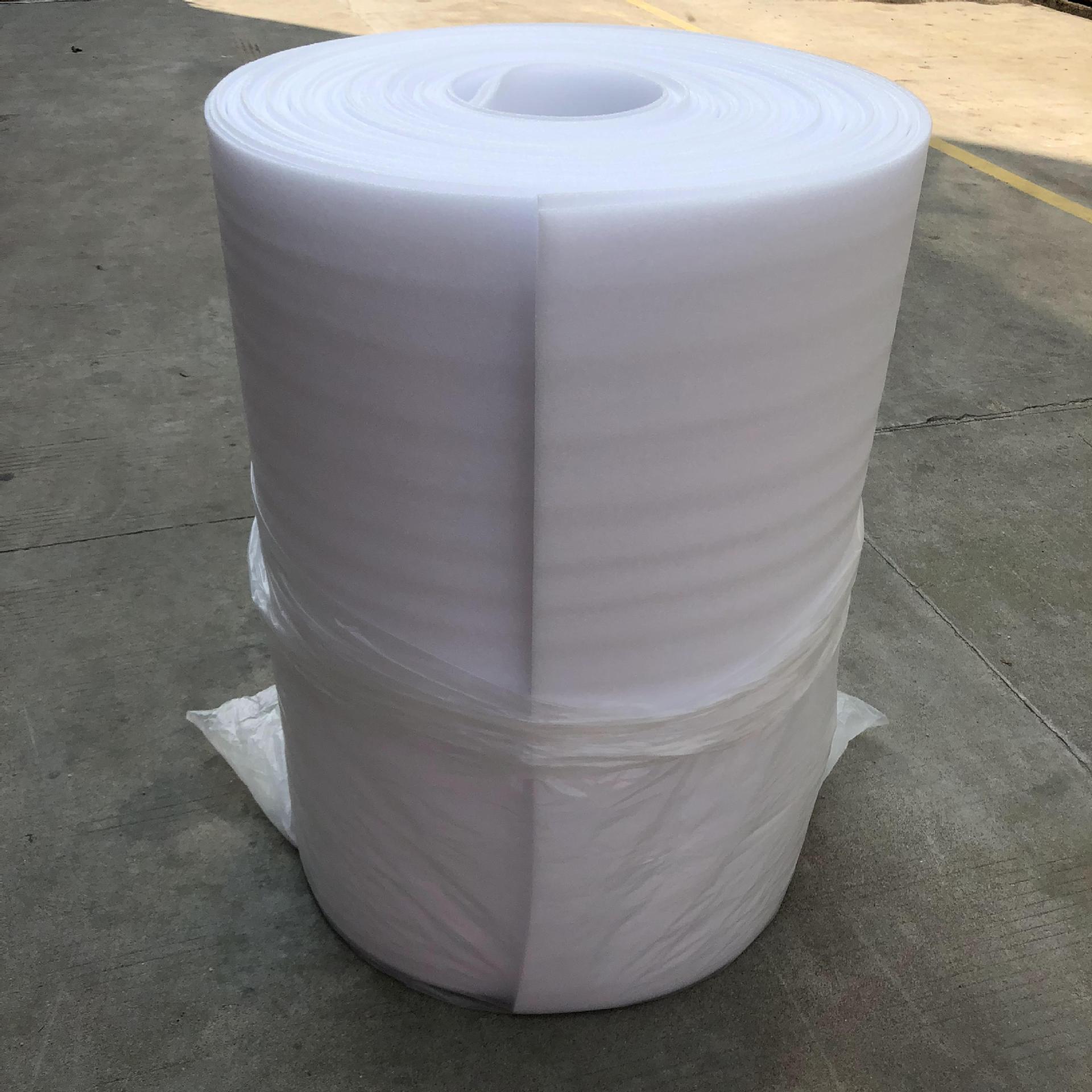 Epe pearl cotton roll logistics packaging shockproof foam roll express filled foam cotton 5mm pearl cotton