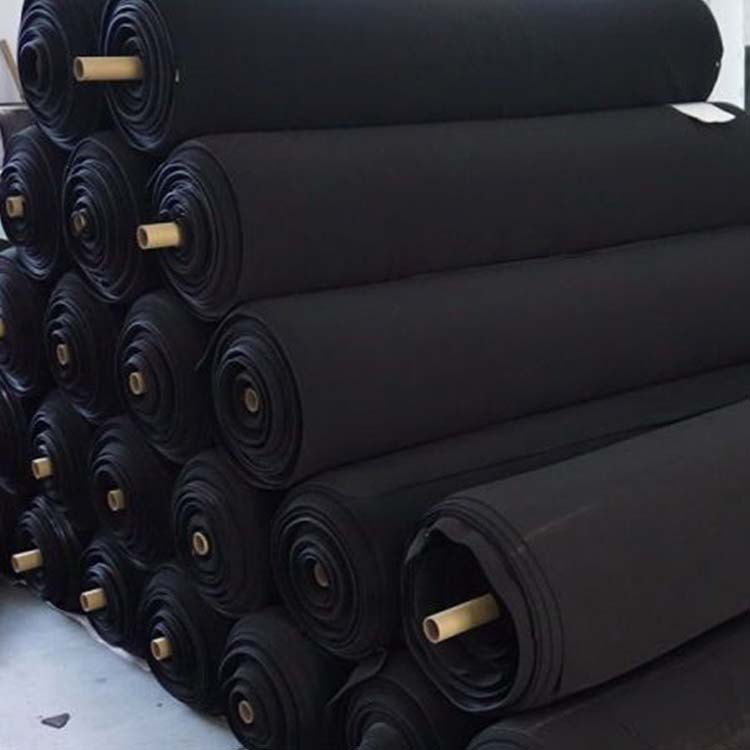 Black sbr roll off-white sheet aqua diving material foam sheet composite sbr sponge material