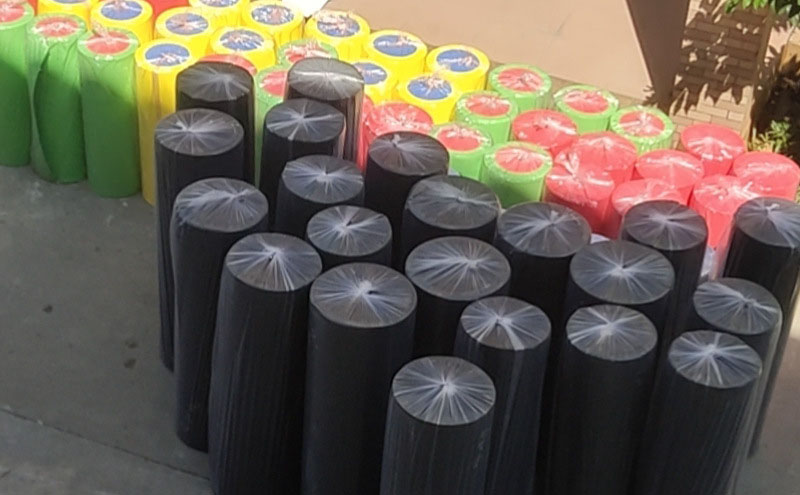 EVA foam roll Processing custom color eva coil high elastic high density eva foam sheet high foam sponge