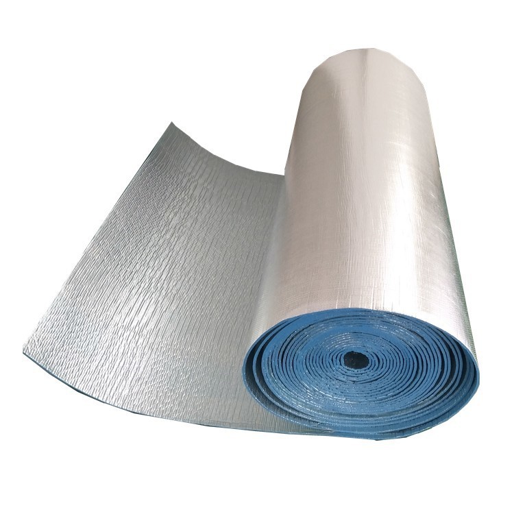 XPE foam flame retardant thermal insulation material thickened braided foil top layer of sunscreen moisture-proof film