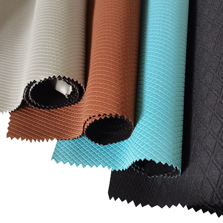 SBR foam roll diving single side embossed water cup sleeve anti-slip antibacterial fabric, polyester double-sided cloth fit