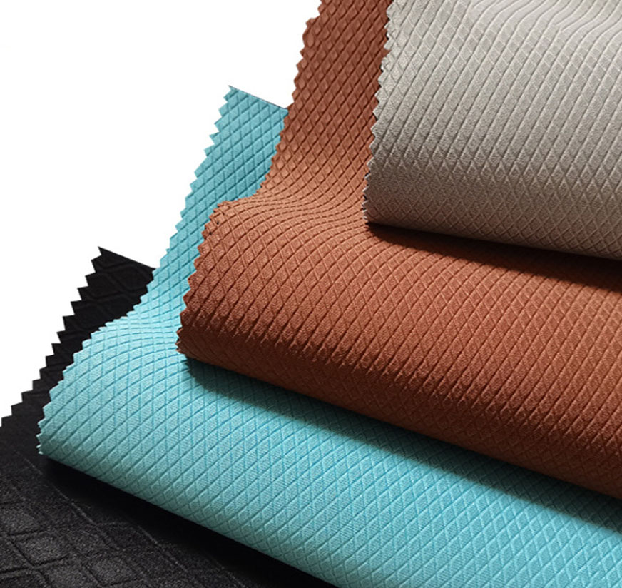 SBR foam roll diving single side embossed water cup sleeve anti-slip antibacterial fabric, polyester double-sided cloth fit