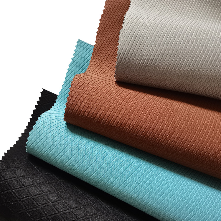 SBR foam roll diving single side embossed water cup sleeve anti-slip antibacterial fabric, polyester double-sided cloth fit