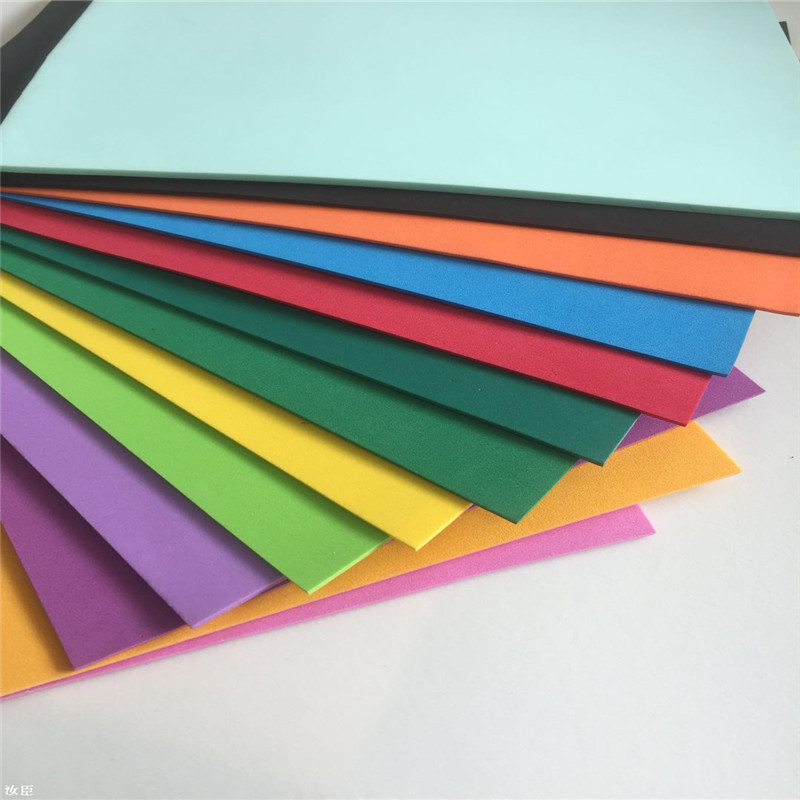 Anti-static 1mm-5mm coil color EVA high shrapnel EVA foam sheet
