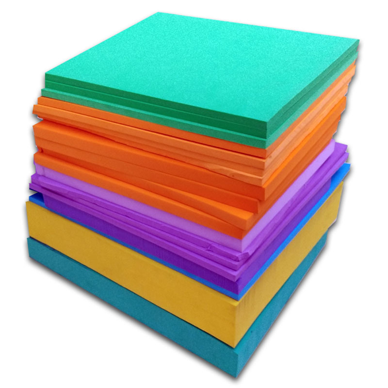 Color TPE foam sheet material
