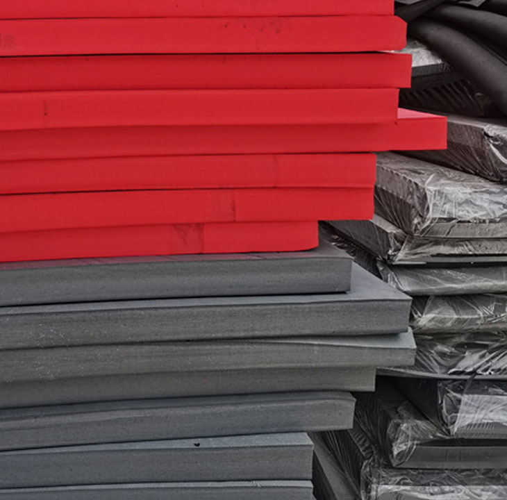 Anti-static 1mm-5mm coil color EVA high shrapnel EVA foam sheet