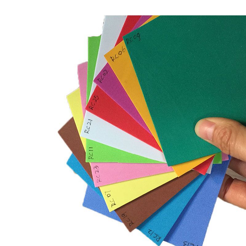 Anti-static 1mm-5mm coil color EVA high shrapnel EVA foam sheet