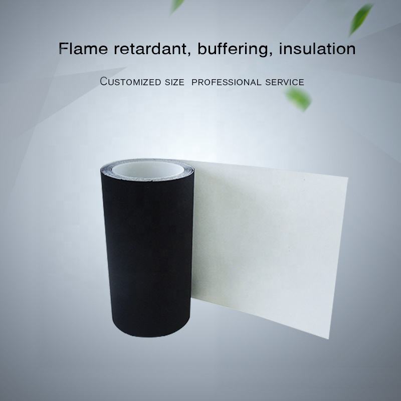 Factory flame retardant high adhesion masking heat resistant self adhesive double sided acrylic CR foam sheet tape for automotive