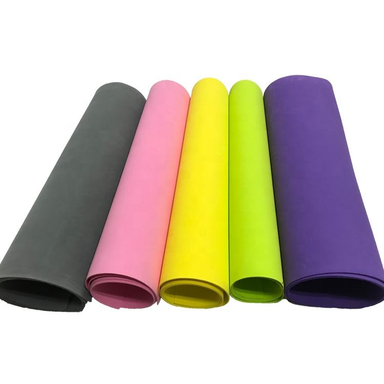 Colored eva foam 2mm thick craft eva foam roll
