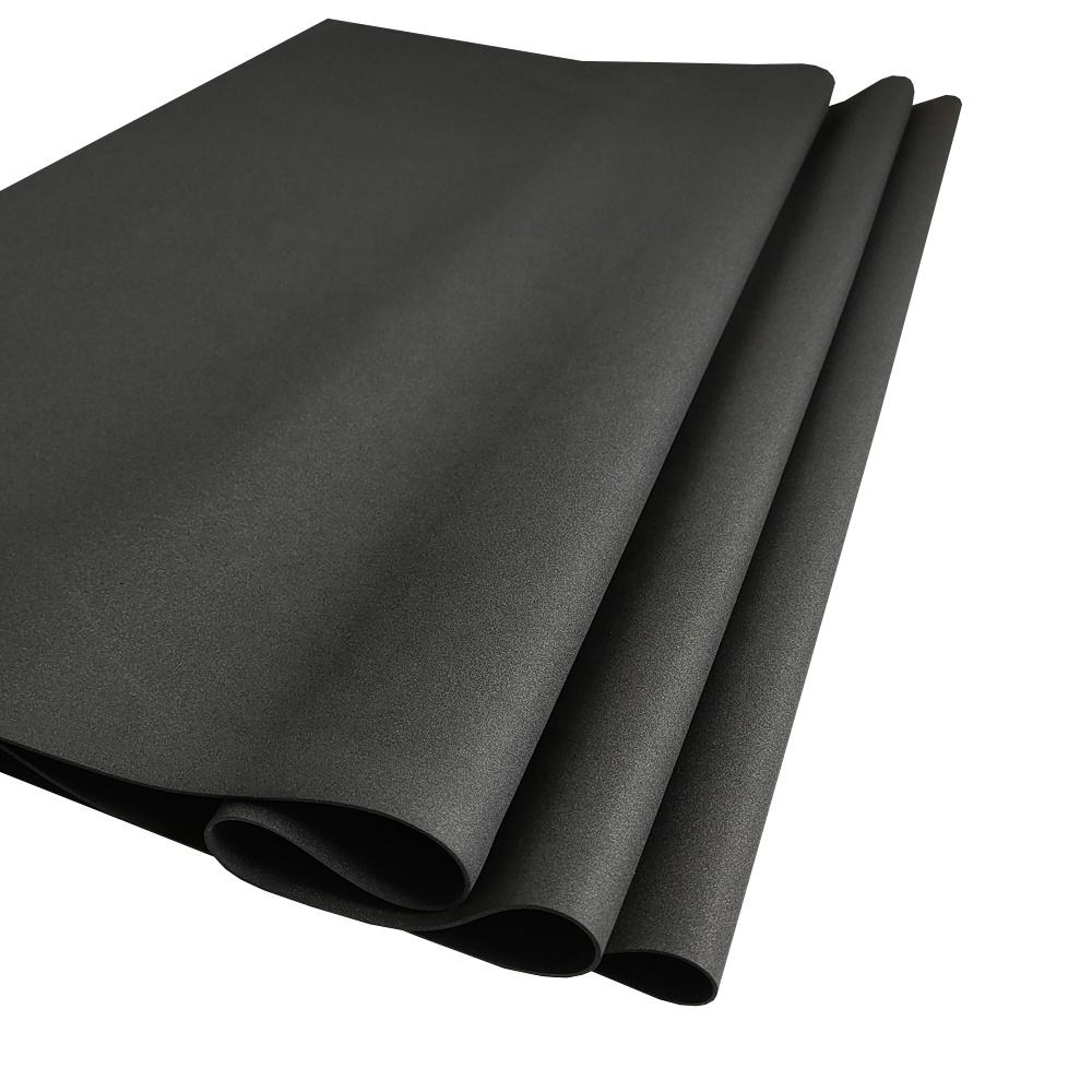1-30mm CR Black Neoprene Rubber Foam Neoprene Sheets