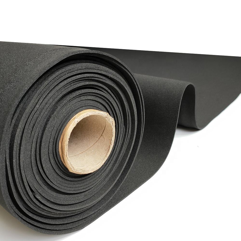 1-30mm CR Black Neoprene Rubber Foam Neoprene Sheets