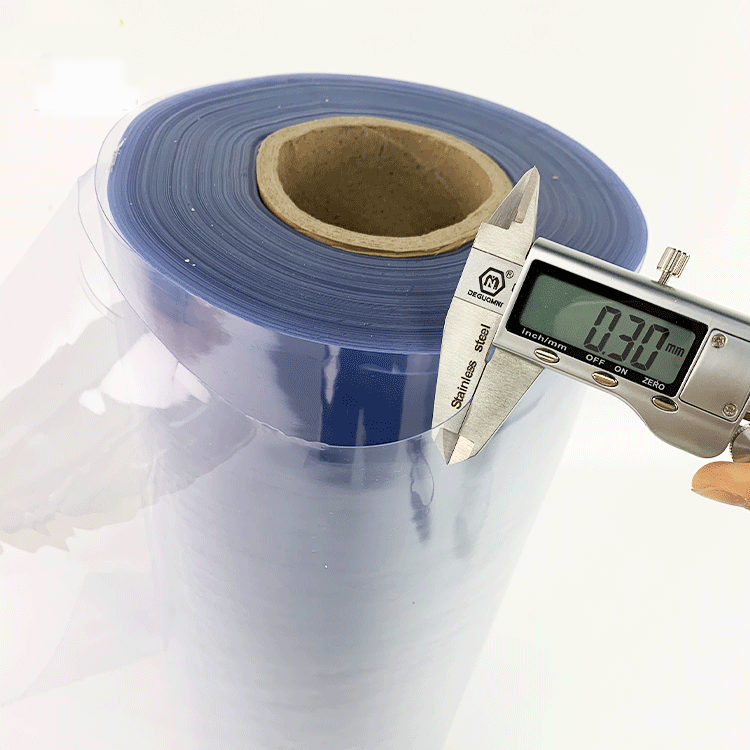 PVC roll film semi-rigid plastic PVC sheet rolls for thermoform packing