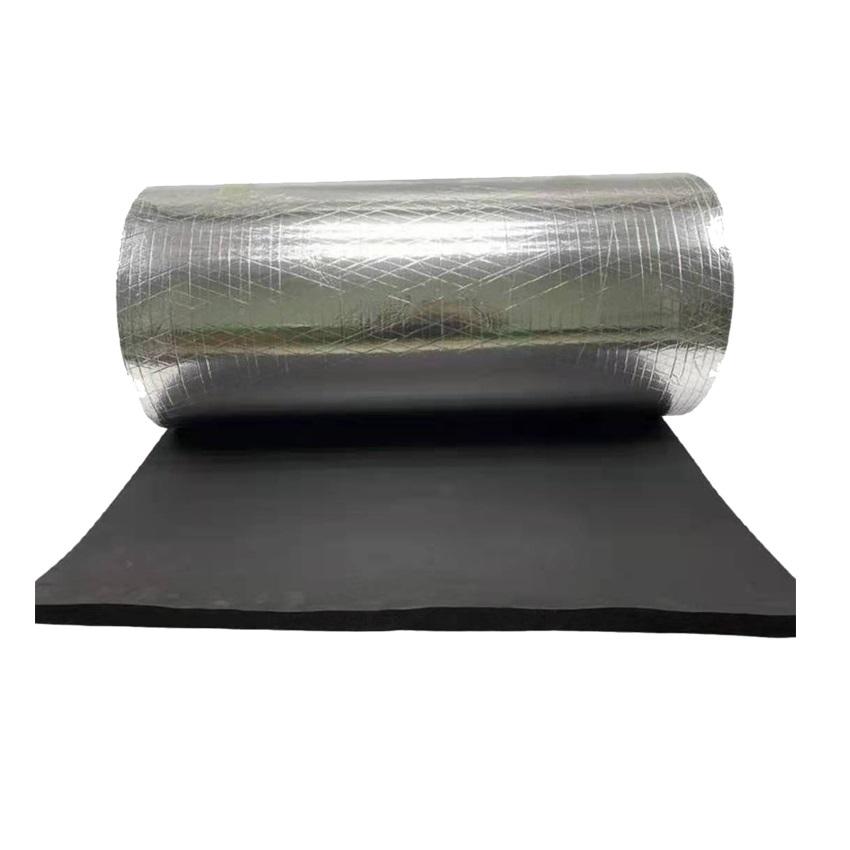 2 Inch Thick Flexible Thermal Insulation Fireproof Rubber Foam Roll NBR Foam Roll