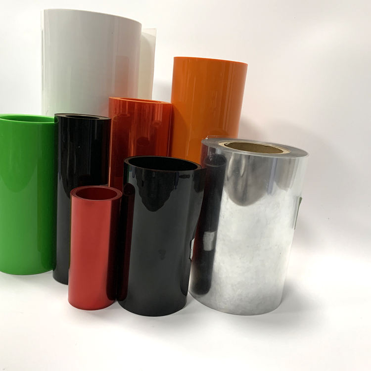 PVC roll film semi-rigid plastic PVC sheet rolls for thermoform packing