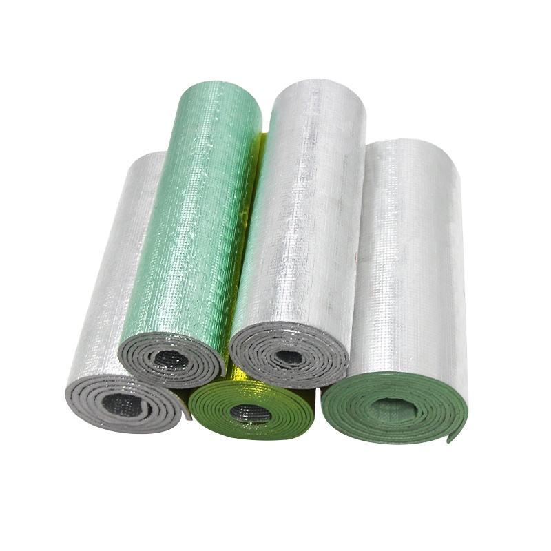 Flame Retardant Aluminum XPE Foam Thermal Insulation Building Materials Aluminium Foam Foil For wall Floor Mat