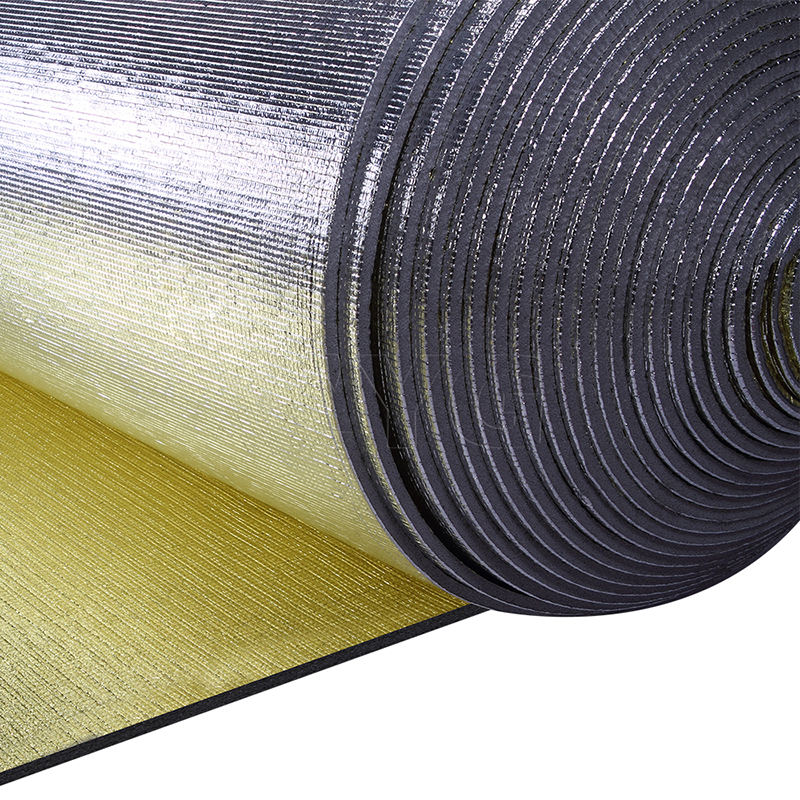 XPE Foam Roll HVAC Duct Wrap Insulation Reflective 2 Sided