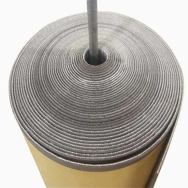 XPE Rubber Foam Roll with Aluminum Foil