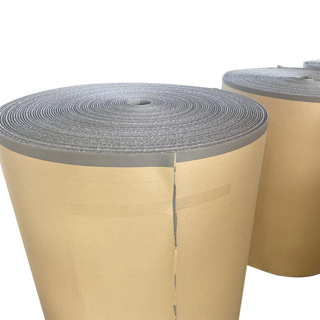XPE Rubber Foam Roll with Aluminum Foil