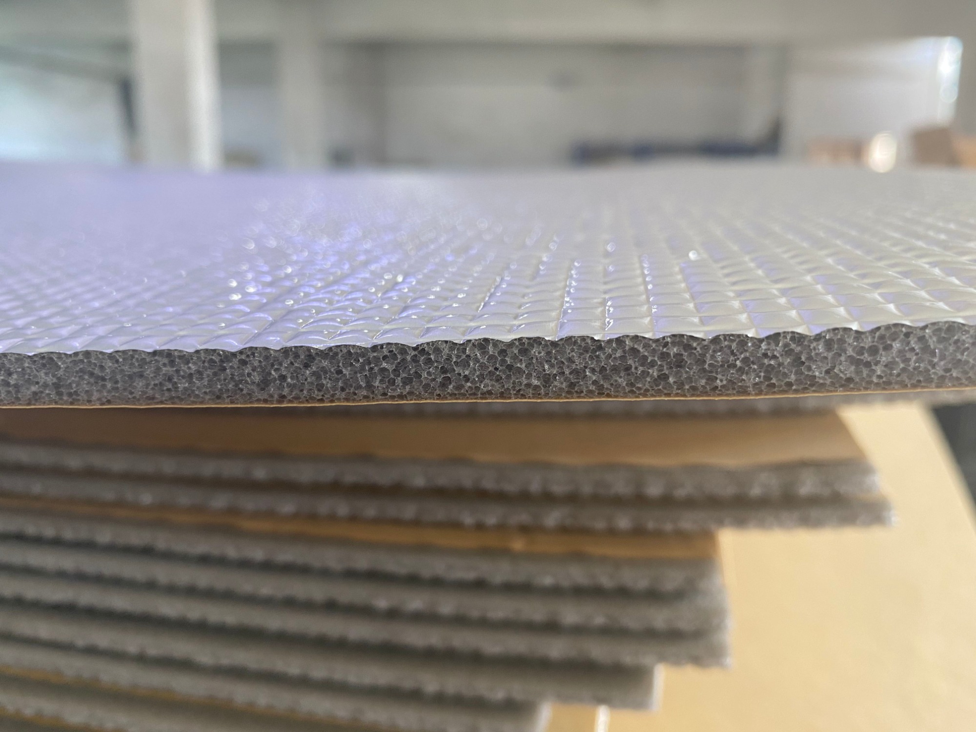 XPE Rubber Foam Roll with Aluminum Foil