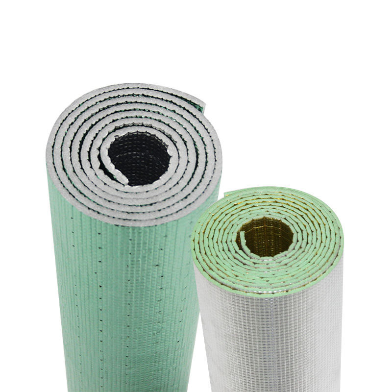 Flame Retardant Aluminum XPE Foam Thermal Insulation Building Materials Aluminium Foam Foil For wall Floor Mat