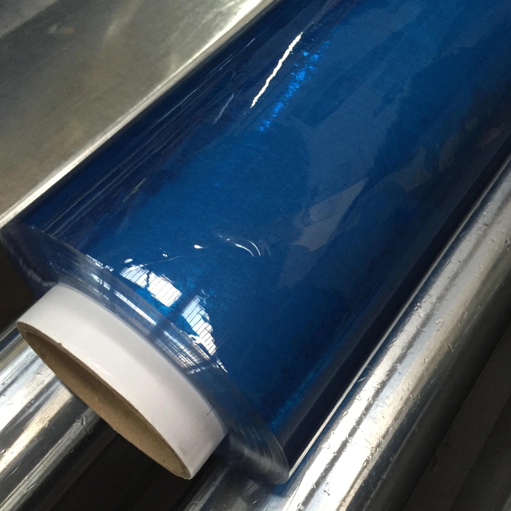Eco-friendly PHR 22-55 100 150 200 300 500 Microns Thick PVC Soft Film Flexible PVC Roll