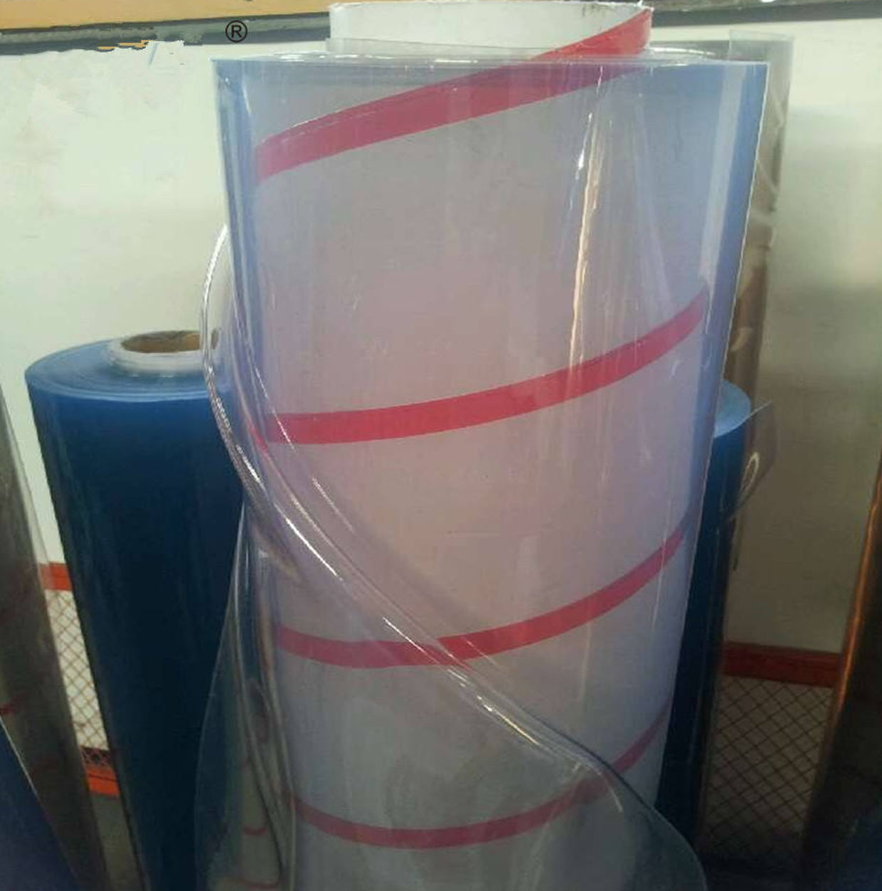 Eco-friendly PHR 22-55 100 150 200 300 500 Microns Thick PVC Soft Film Flexible PVC Roll