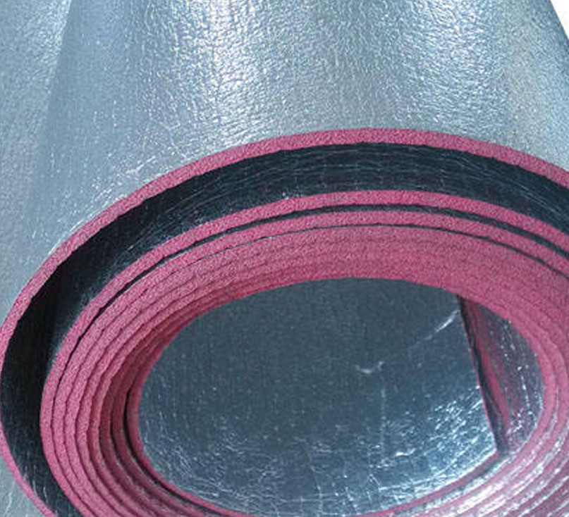 Thermal XPE foam aluminum foil Heat insulation material foam roll