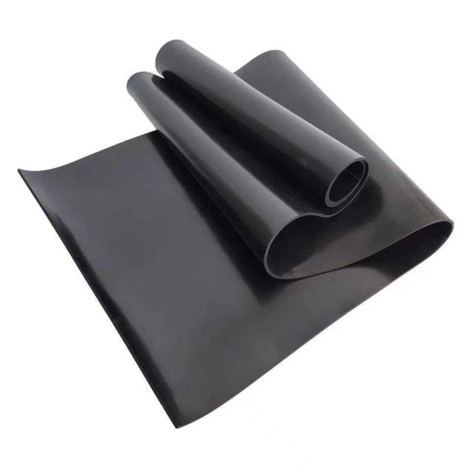 Fire retardant industry Rubber Sheet Black Foam nbr Smooth Rubber Rolls