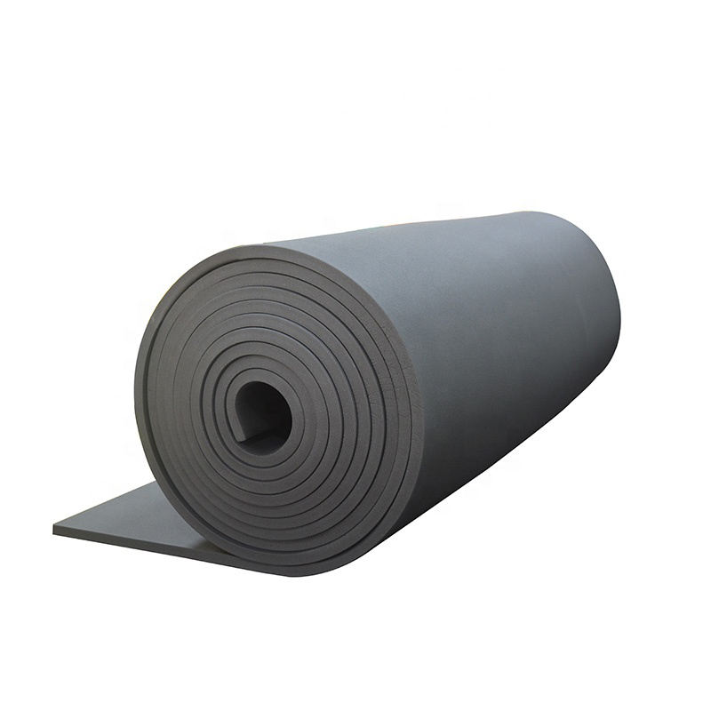 PVC Acoustic Foam Roll Closed Cell Black Nitrile Rubber PVC Foam Roll