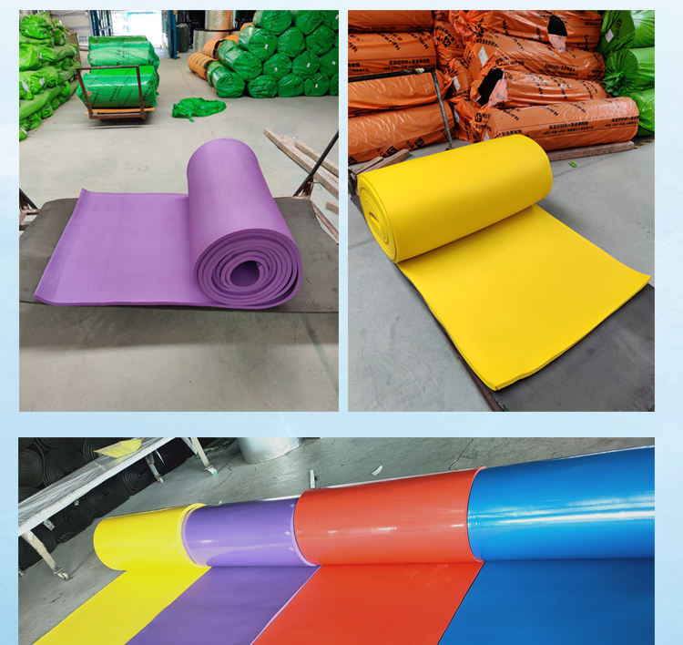 self-adhesive nbr/pvc class 0 foam roll rubber plate