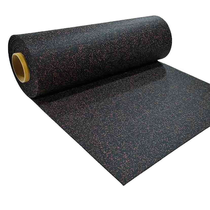 High density recycled gym rubber sheet EPDM with SBR sparkle