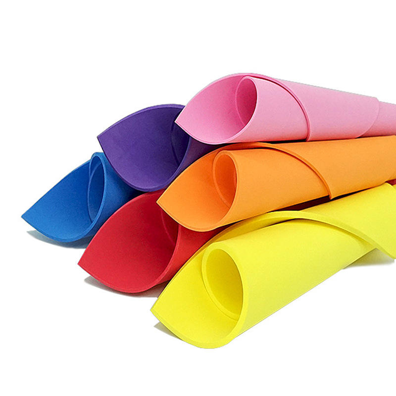 Custom colors 1mm-40mm Double sided Adhesive goma eva foam sheet