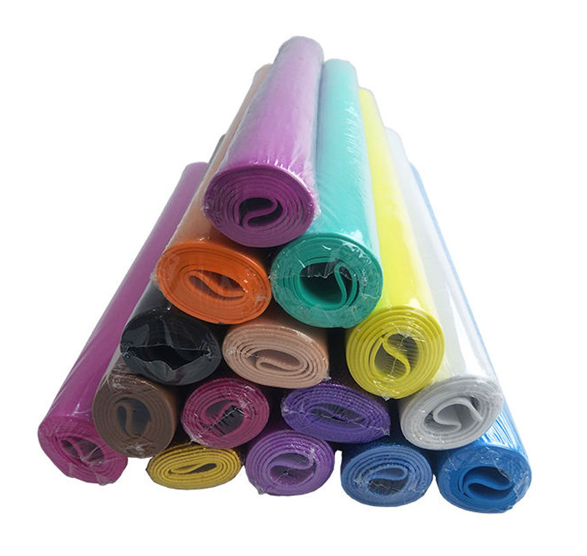 Eco friendly natural rubber foam rolls with high quality