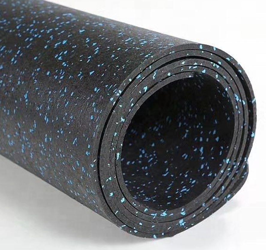 High density recycled gym rubber sheet EPDM with SBR sparkle