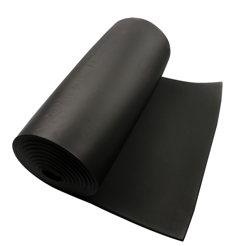 10mm natural silicon rubber foam insulation roll for air conditioner