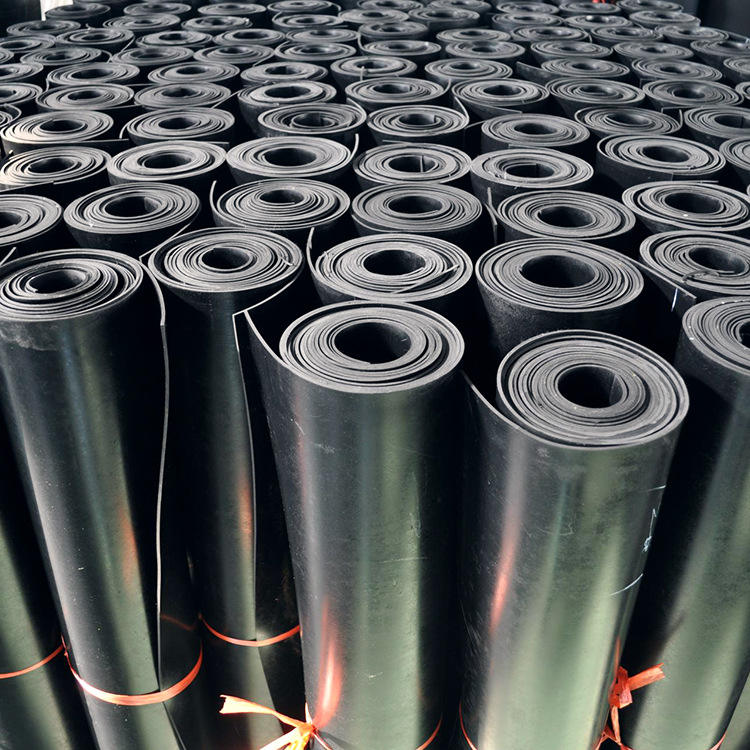 Rubber sheets /custom color rubber rolls SBR 1mm-100mm for Industrial