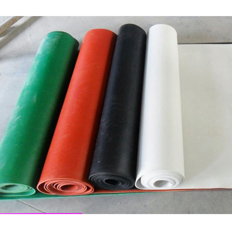 Rubber sheets /custom color rubber rolls SBR 1mm-100mm for Industrial