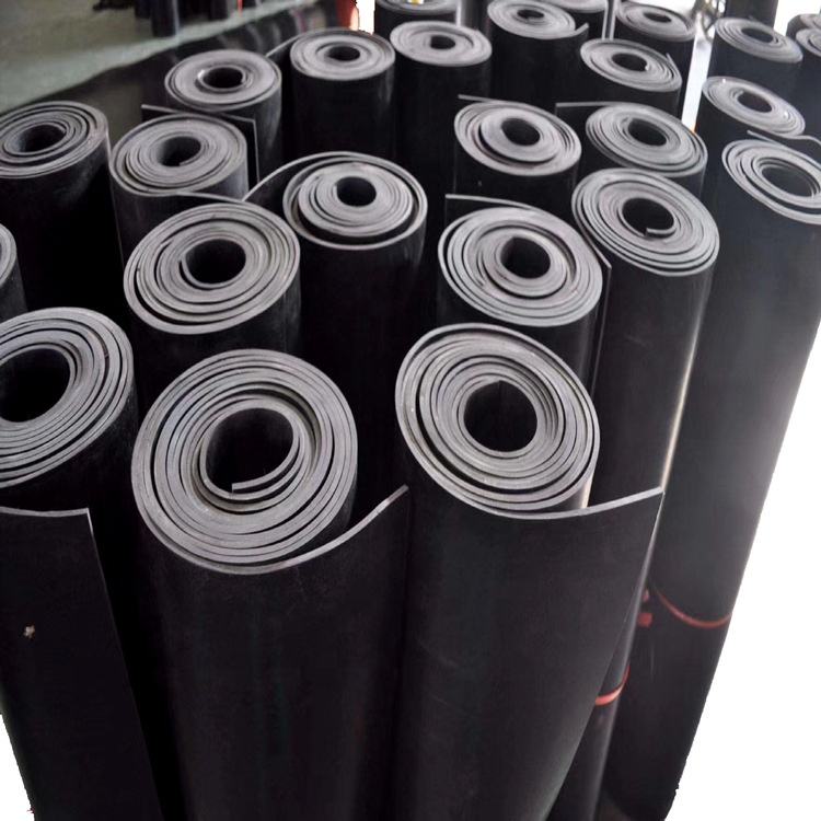 Rubber sheets /custom color rubber rolls SBR 1mm-100mm for Industrial