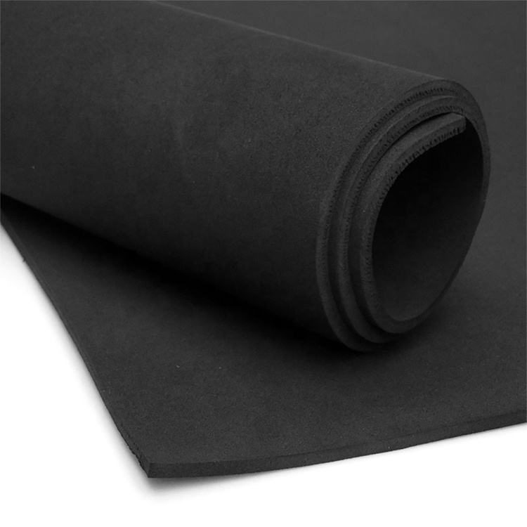 Weather Resistant Anti Aging Waterproof Natural 2mm 3mm 5mm 10mm Black SBR foam Roll