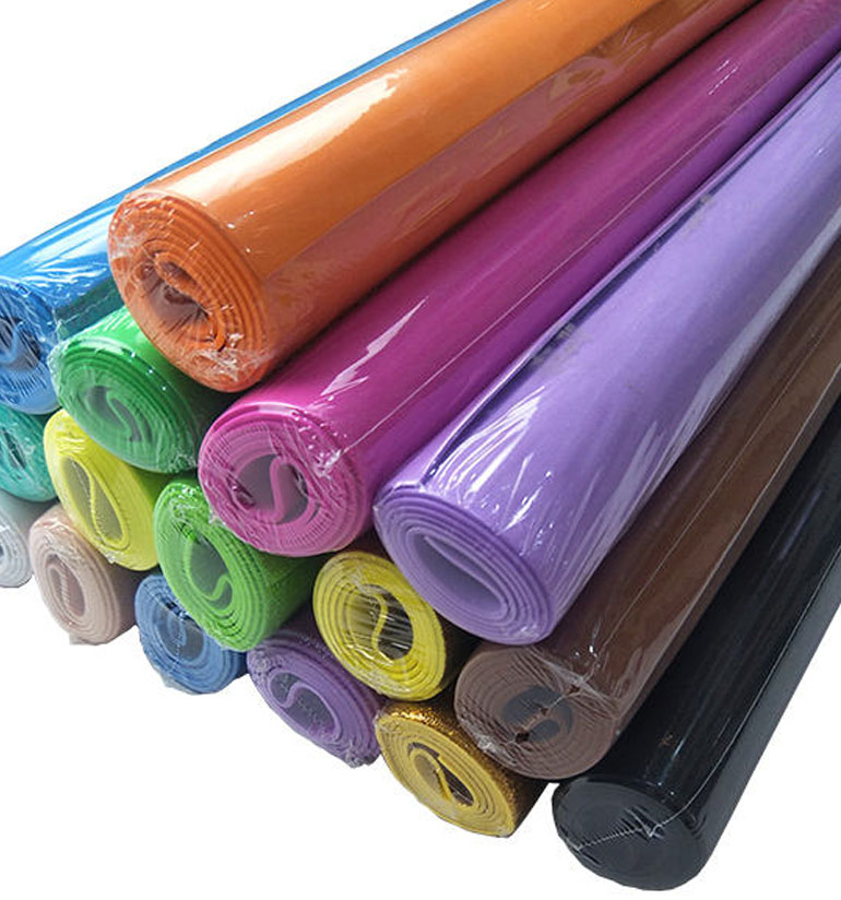 Eco friendly natural rubber foam rolls with high quality