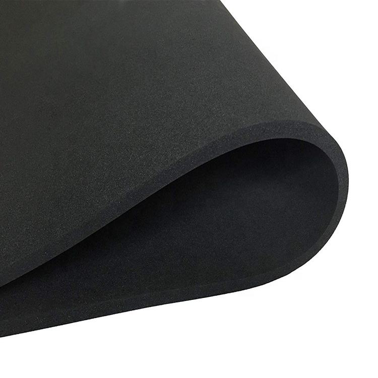 Weather Resistant Anti Aging Waterproof Natural 2mm 3mm 5mm 10mm Black SBR foam Roll
