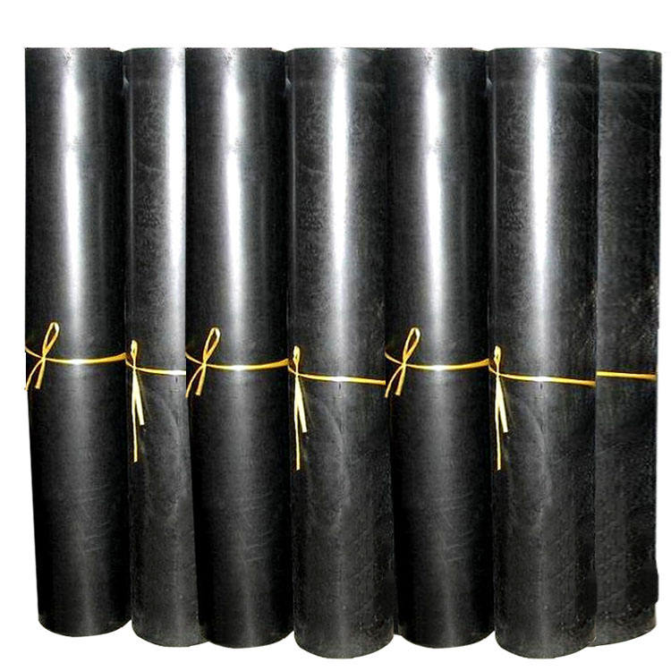 Shock Absorbing Black Color Neoprene SbR Rubber Sheet Mat Board Roll