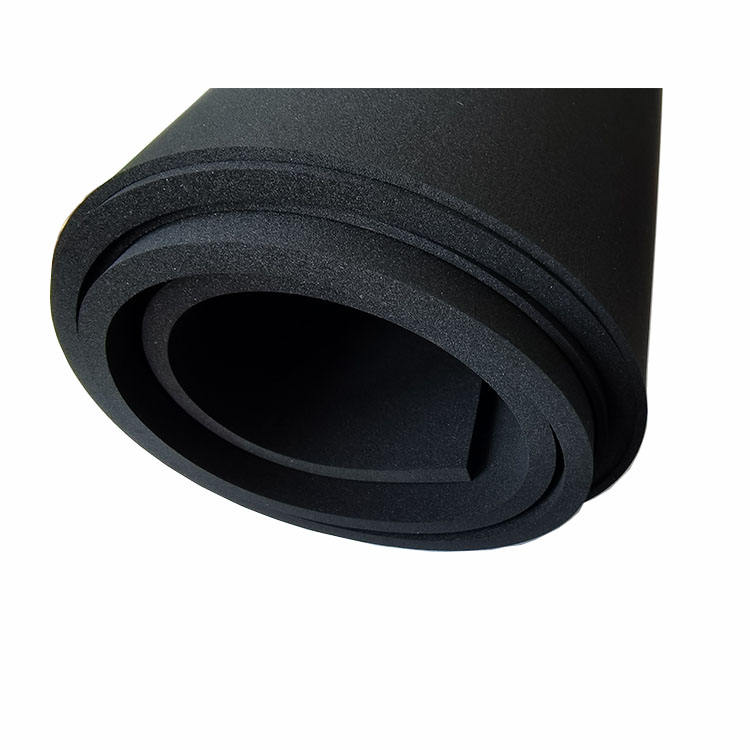 Eco friendly die cut natural CR rubber foam sheet new high quality structure neoprene rubber foam