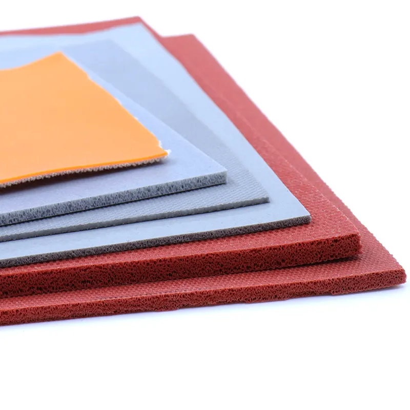 1mm 2mm 3mm 4mm /mat/pad/plate PE Silicone foam rubber sheet